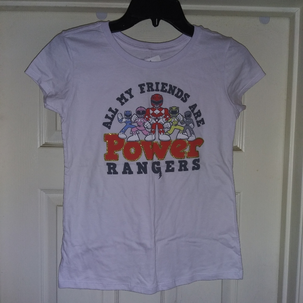 Power Rangers T-shirt, NWT, Large (kids)